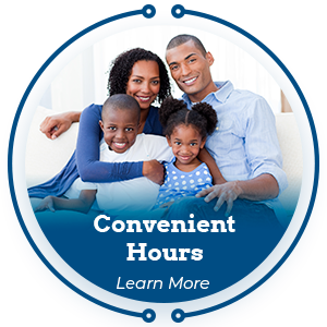 convenient hours learn more