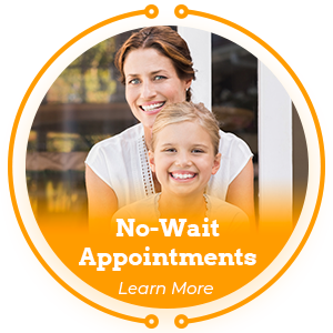 no wait times appointment learn more