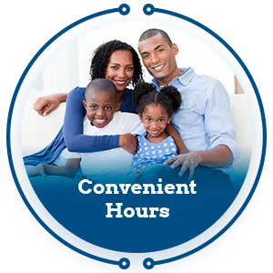 convenient hours learn more